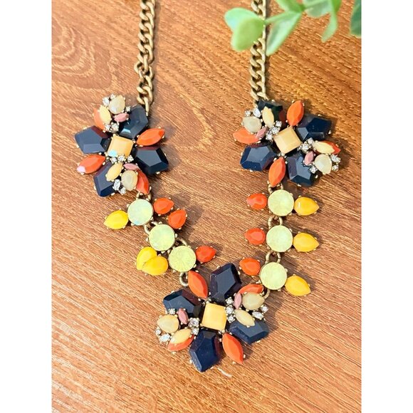 Jcrew Colored Stones Necklace - Picture 2 of 8